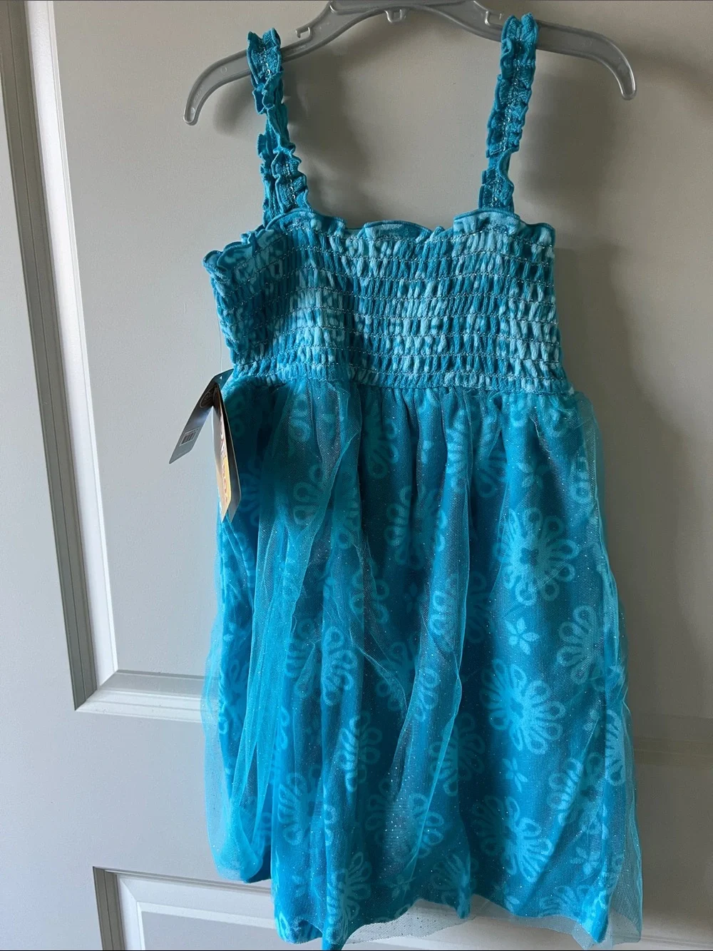 Disney Girls Turquoise Elsa Swim Coverup